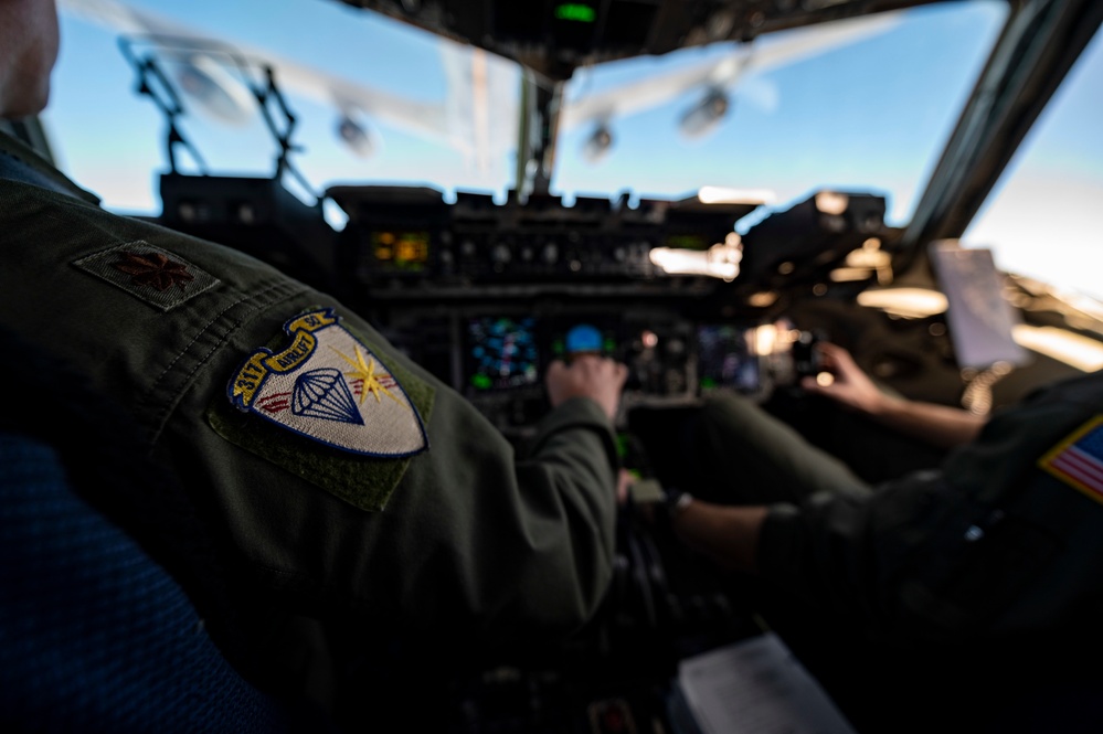 317th Airlift Squadron Conducts Proficiency Sortie