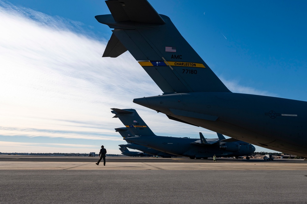 317th Airlift Squadron Conducts Proficiency Sortie