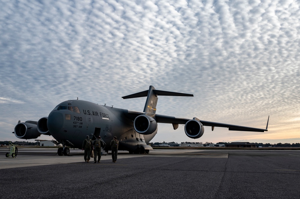 317th Airlift Squadron Conducts Proficiency Sortie