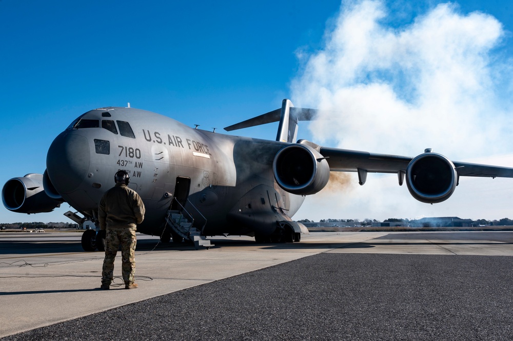 317th Airlift Squadron Conducts Proficiency Sortie