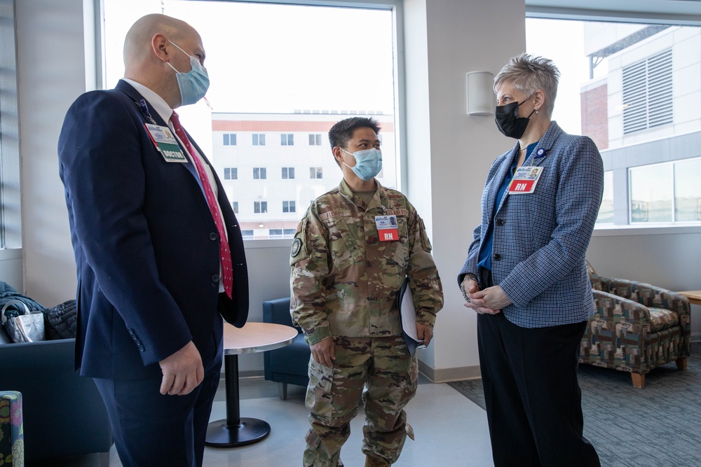 U.S. Air Force Military Medical Team Supports Maine Hospital 