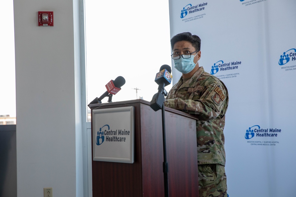U.S. Air Force Military Medical Team Supports Maine Hospital 