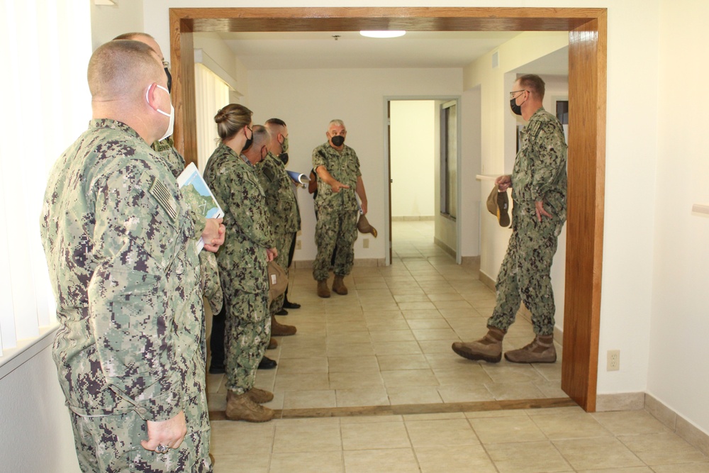 Commander, Navy Installations Command Visits Naval Base Guam