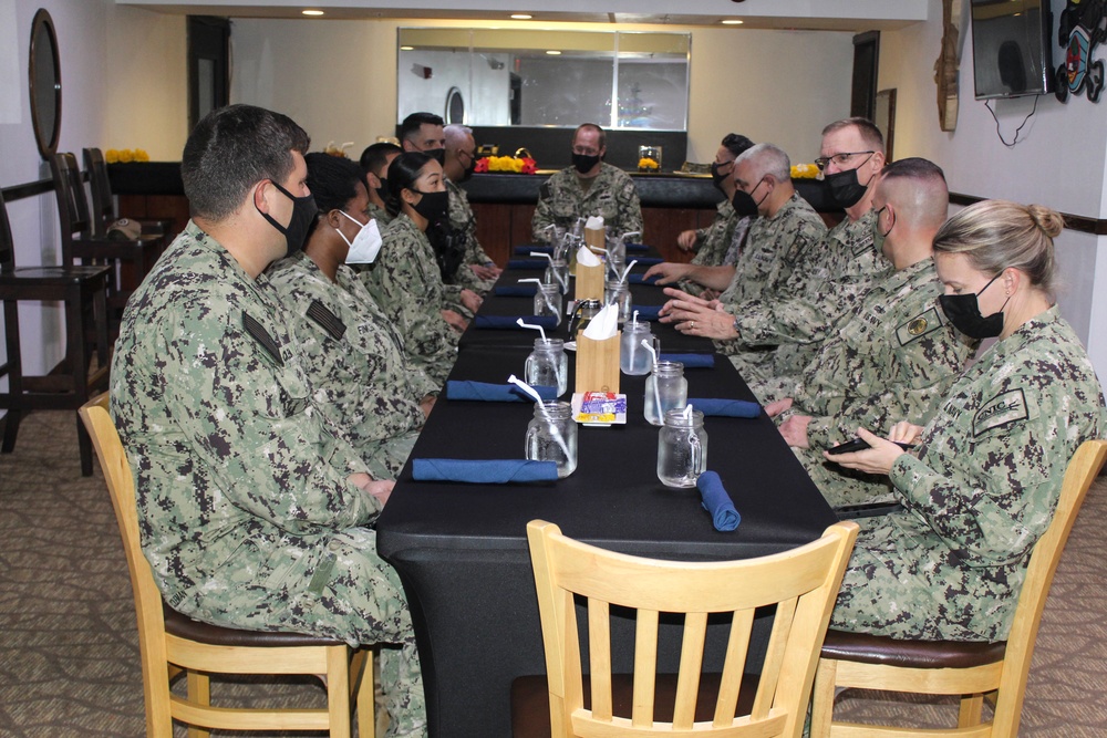 Commander, Navy Installations Command Visits Naval Base Guam