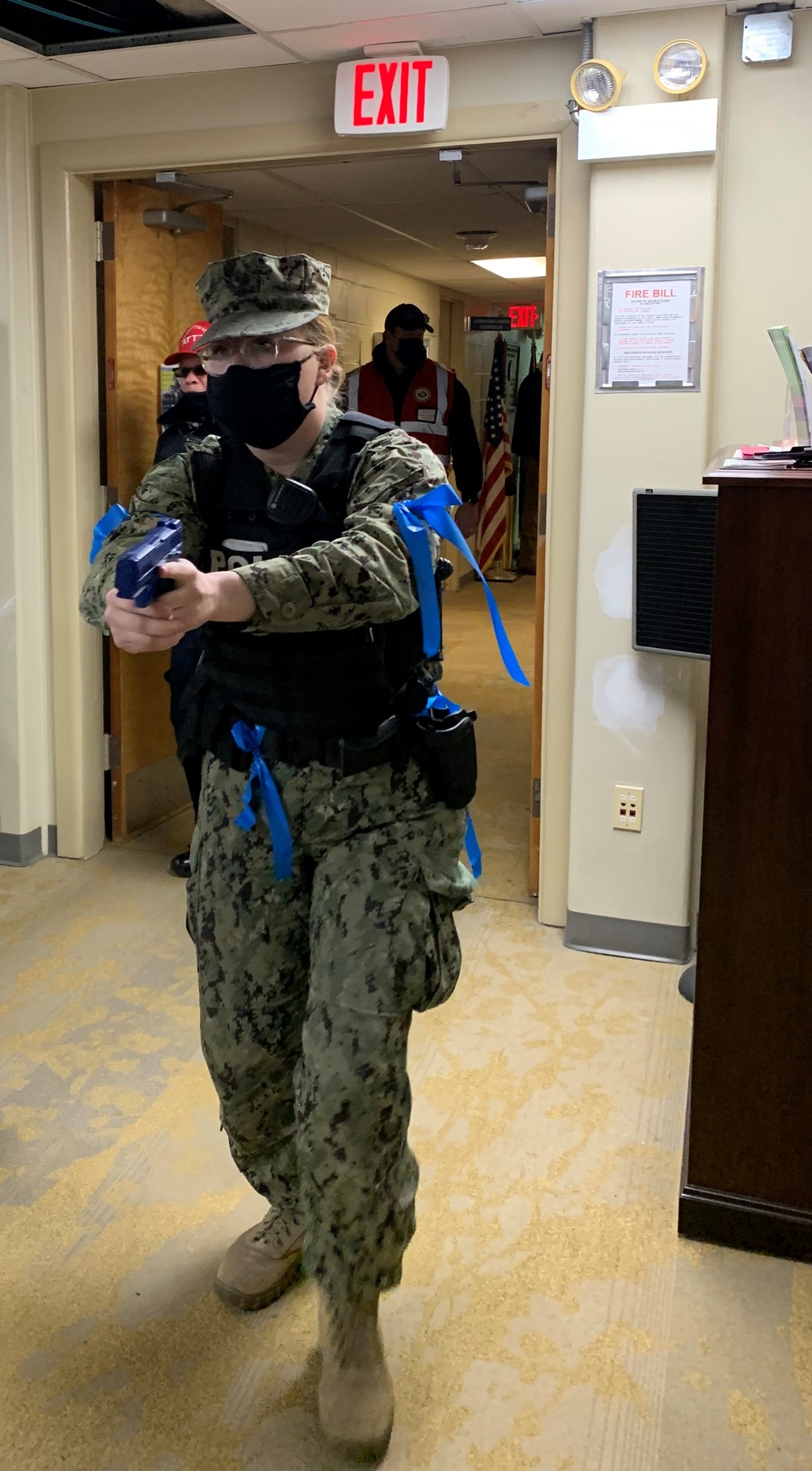 Naval Support Activity Hampton Roads Participates in Exercise Citadel Shield-Solid Curtain 2022