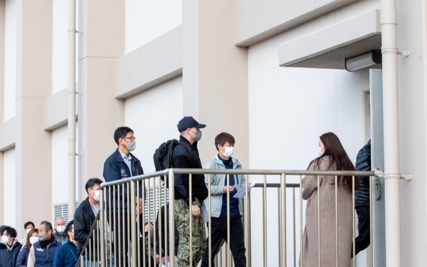 MCAS Iwakuni Local Employees Receive COVID-19 Booster shots