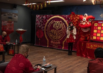 366th Fighter Wing and 428th Fighter Squadron leaders celebrate Chinese New Year