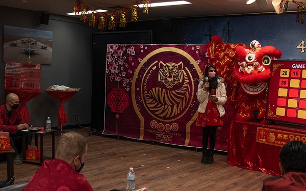 366th Fighter Wing and 428th Fighter Squadron leaders celebrate Chinese New Year