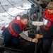 USS Carl Vinson (CVN 70) Sailors Conduct Maintenance in Pacific Ocean