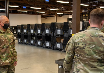 USAFE A4 Director visits Spangdahlem AB