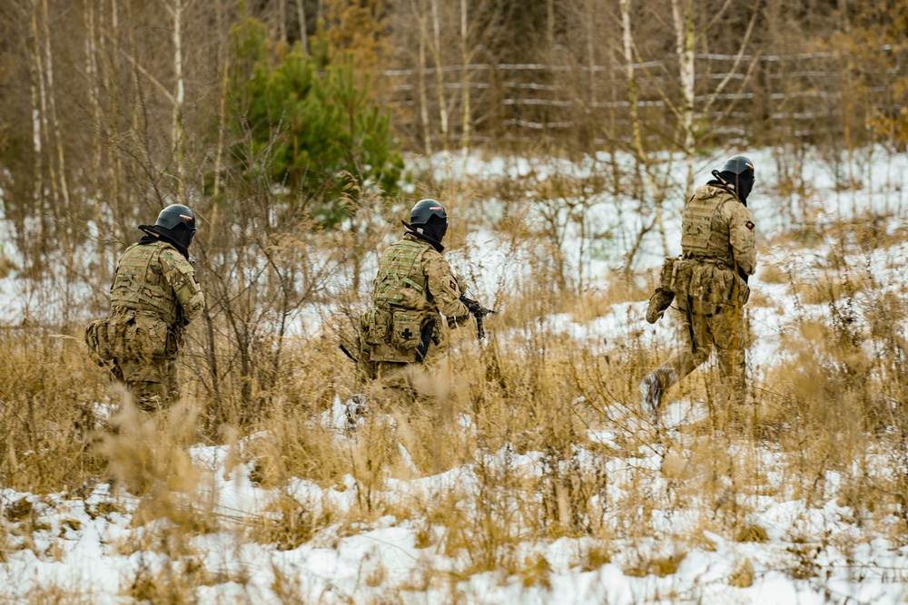 Black Horse Troop conducts urban defense training in Poland