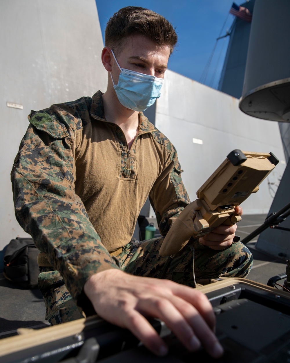 GBOSS employment aboard USS Portland