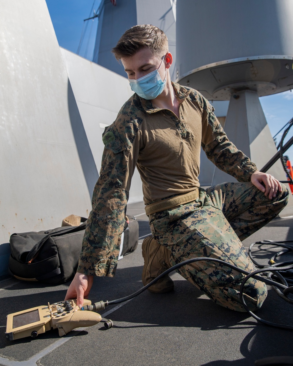 GBOSS employment aboard USS Portland