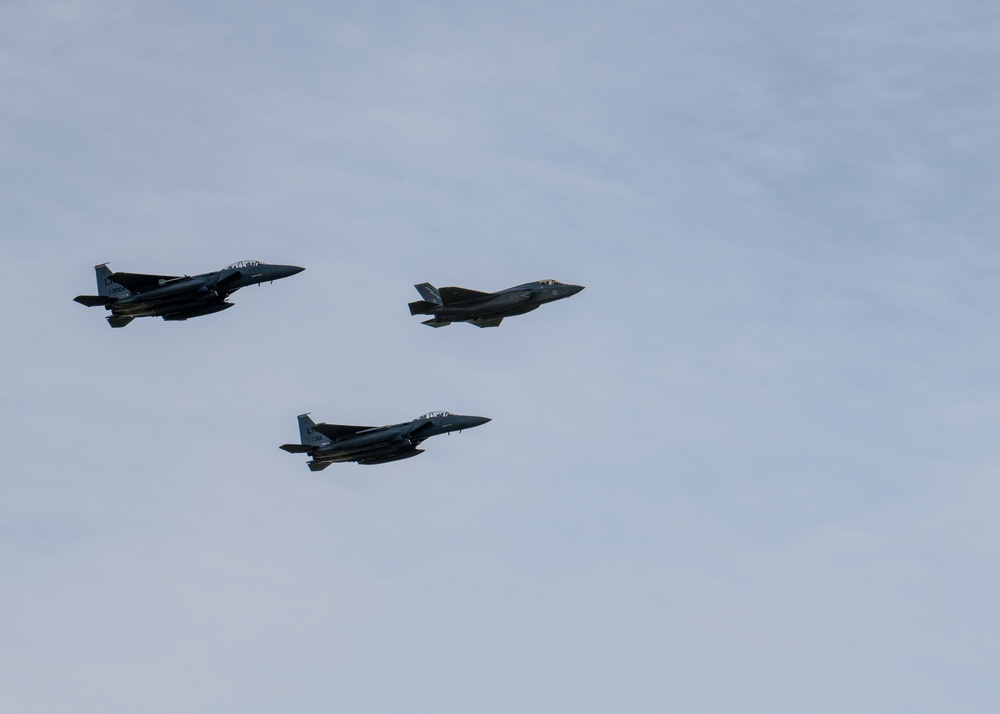 Eighth Air Force Anniversary Flyover