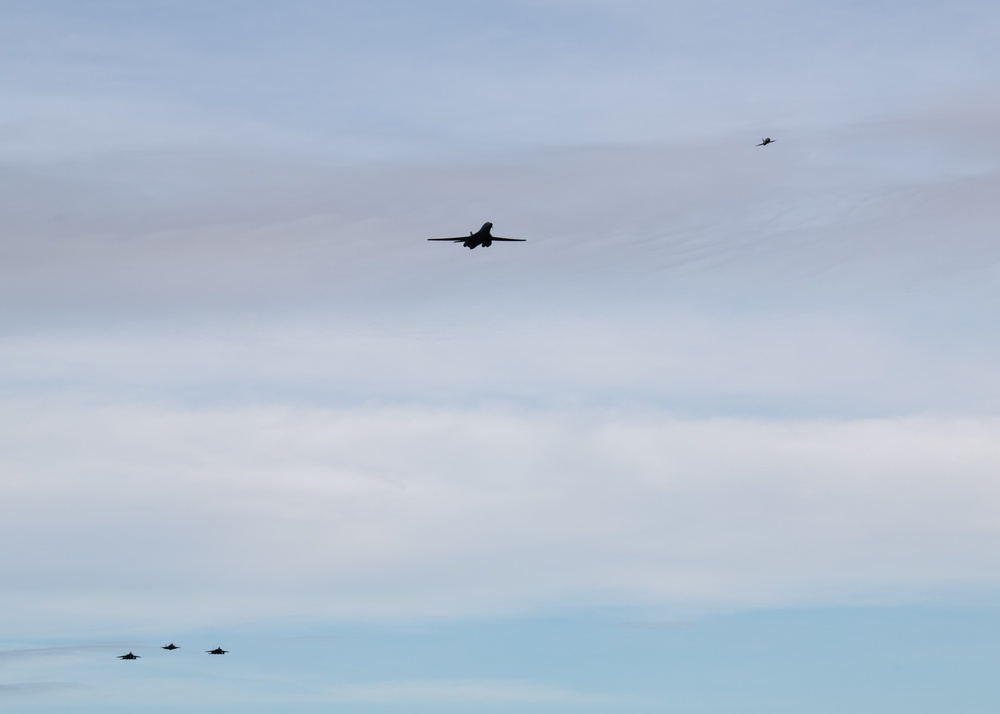 Eighth Air Force Anniversary Flyover