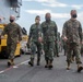 11th MEU host a distinguished visitor event aboard USS Essex (LHD 2) in support of MAREX 22 PH