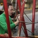 Abraham Lincoln Sailors conduct aircraft maintenance