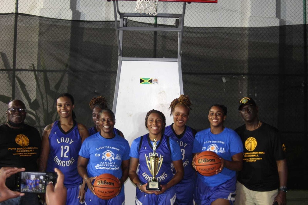 Fort Bragg Lady Dragons charge ahead to win Caribbean basketball championship!