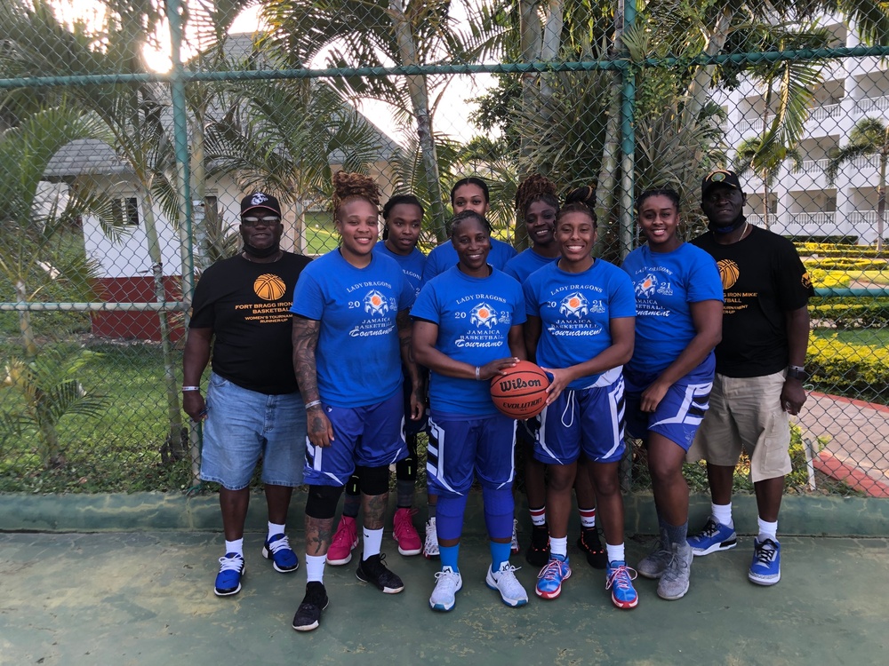 Fort Bragg Lady Dragons charge ahead to win Caribbean basketball championship!