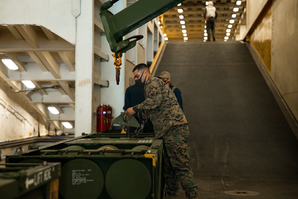 LCAC Embarking