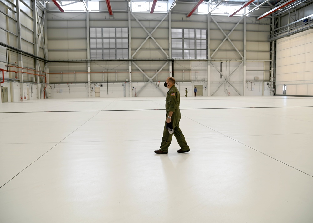 NAS Sigonella P-8 Hangar Ribbon Cutting