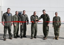 NAS Sigonella P-8 Hangar Ribbon Cutting