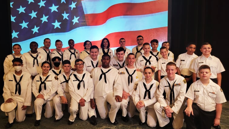 PCU Fort Lauderdale Sailors Attend Seven Seas Gala