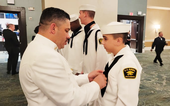 PCU Fort Lauderdale Sailors Attend Seven Seas Gala