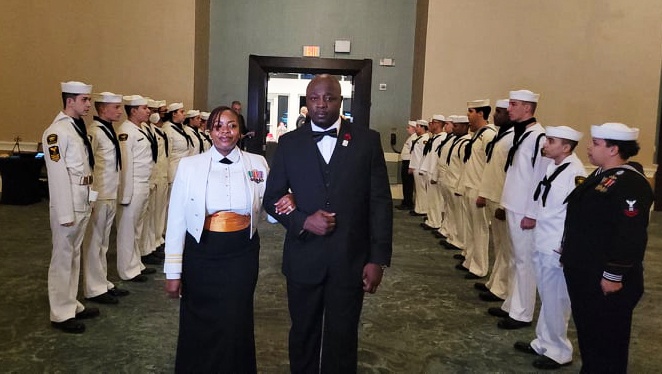 PCU Fort Lauderdale Sailors Attend Seven Seas Gala