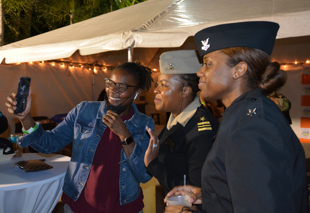 PCU Fort Lauderdale Sailors attend &quot;Finally Friday on Sistrunk&quot; Event