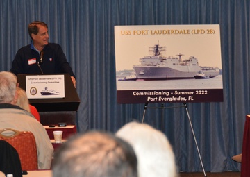 PCU Fort Lauderdale Sailors Attend Fort Lauderdale Commissioning Committee Meeting