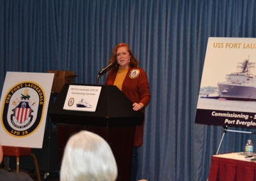 PCU Fort Lauderdale Sailors Attend Fort Lauderdale Commissioning Committee Meeting