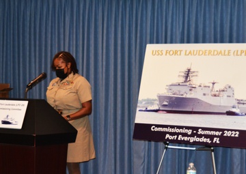 PCU Fort Lauderdale Sailors Attend Fort Lauderdale Commissioning Committee Meeting