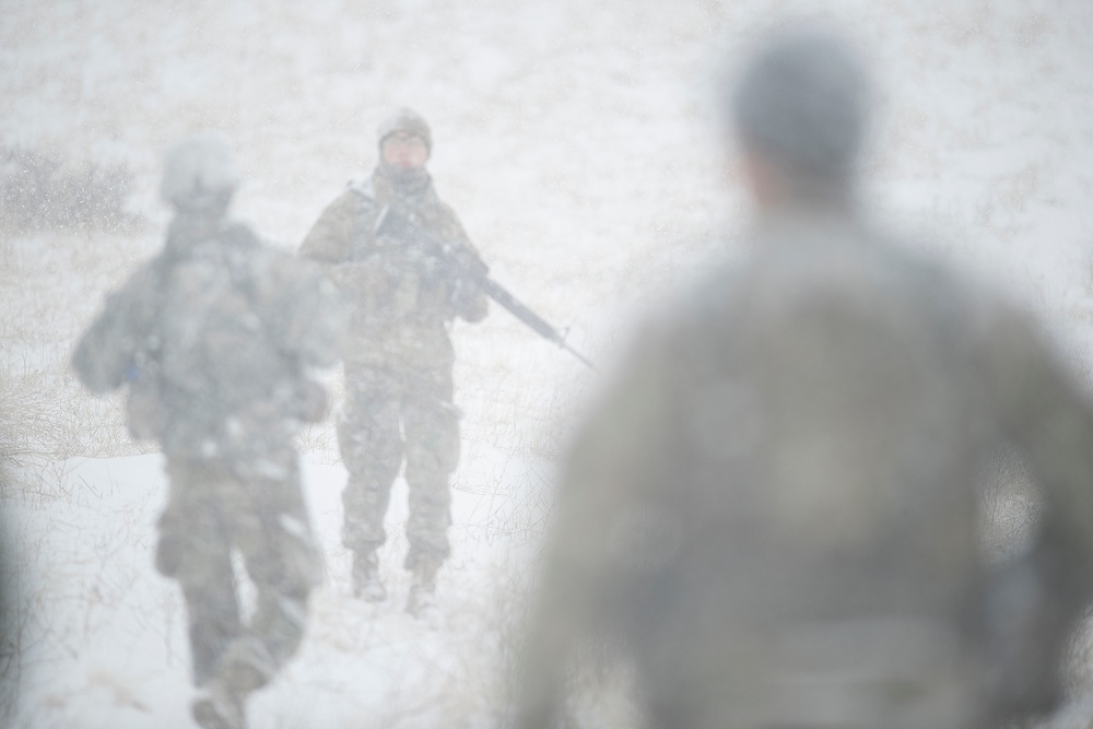The Bronco Battalion - First Field Exercise: A Light Dusting