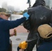 PCU Fort Lauderdale Sailors Clean Lone Sailor Statue