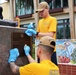 PCU Fort Lauderdale Sailors Clean Lone Sailor Statue