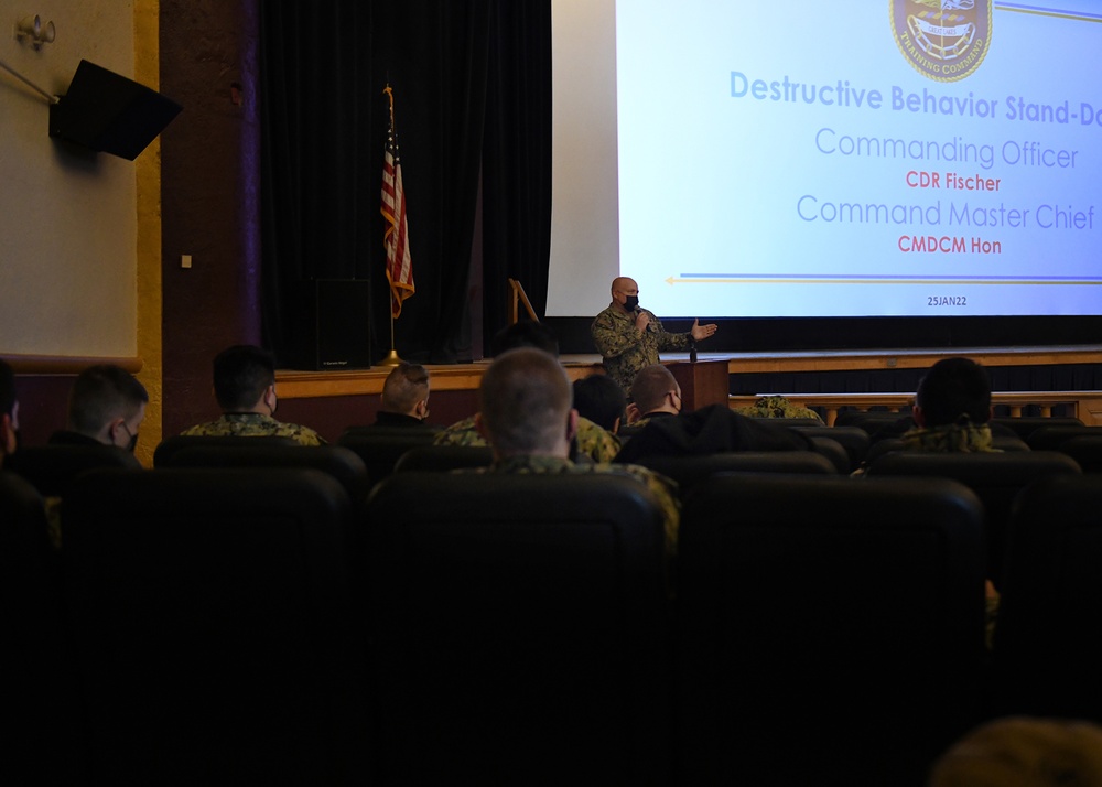 Surface Combat Systems Training Command Great Lakes holds stand-down.