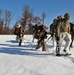Snowshoeing among critical skills practiced, learned by students in CWOC at Fort McCoy