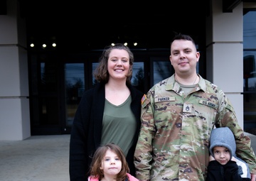 SSG Parker Reenlistment Ceremony