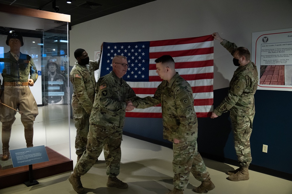 SSG Parker Reenlistment Ceremony SSG Parker Reenlistment Ceremony