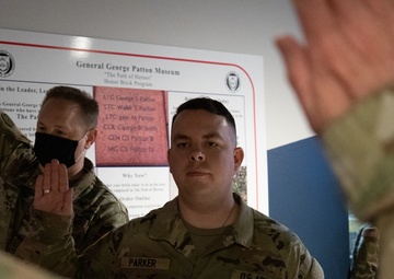 SSG Parker Reenlistment Ceremony