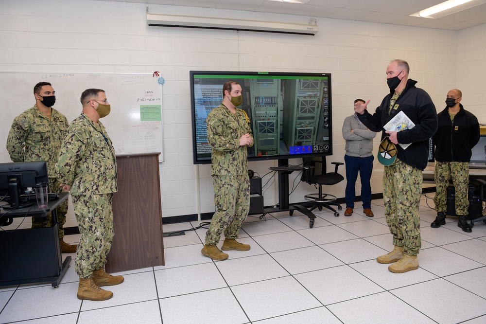 NETC Deputy Commander Visits CIWT