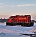 Army locomotive at Fort McCoy