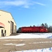 Army locomotive at Fort McCoy