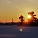 January sunrise at Fort McCoy