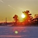 January sunrise at Fort McCoy