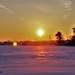 January sunrise at Fort McCoy