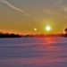 January sunrise at Fort McCoy