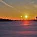 January sunrise at Fort McCoy