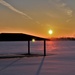 January sunrise at Fort McCoy